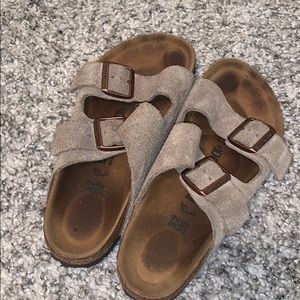 Suede Birkenstock’s